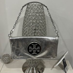 Tory Burch Silver hand bag